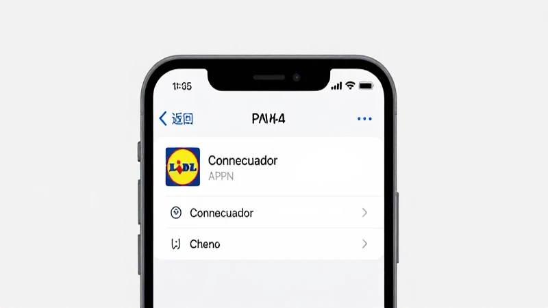 Fotografía minimalista del iPhone con ajustes Lidl