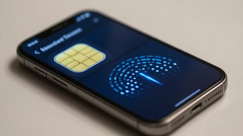 Pantalla muestra ajustes SIM y redes celulares