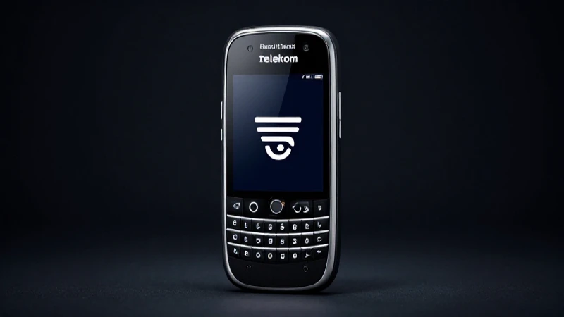Teléfono BlackBerry con iluminación cinematográfica