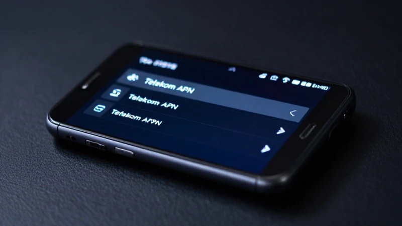 Fotografía elegante del BlackBerry con iluminación cinematográfica