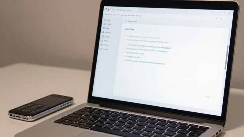 Laptop y móvil en entorno moderno y cercano