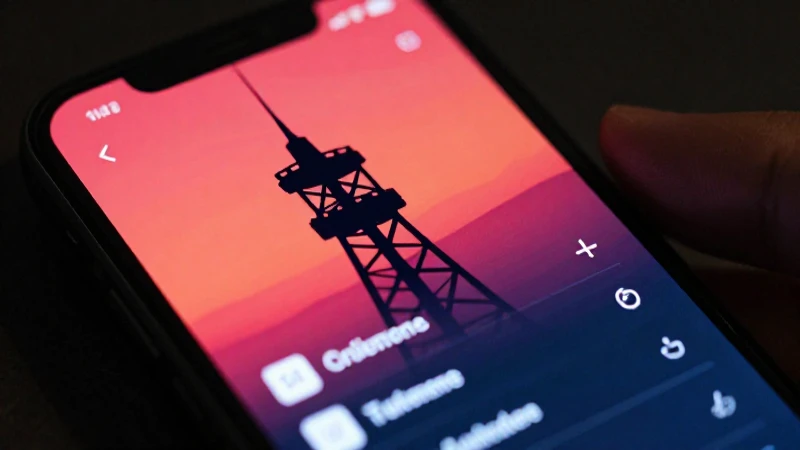 Celular muestra ajustes con iluminación cinematográfica