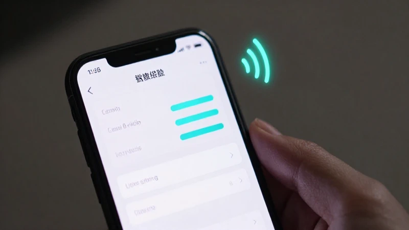 Teléfono muestra señal celular con brillo suave