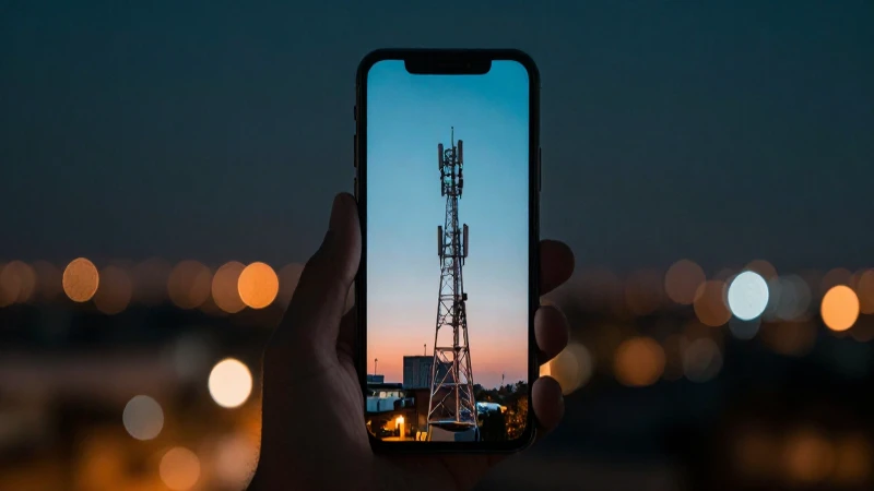 Configuración Completa de APN DR Congo Africell CD 4 Celular filmado con iluminación cinematográfica