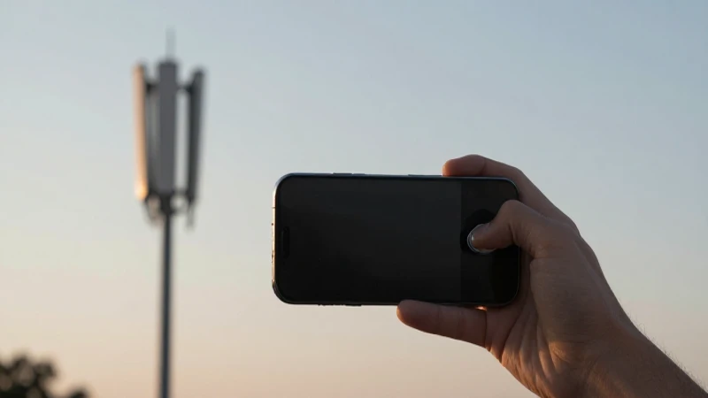 Smartphone moderno con iluminación cinematográfica suave