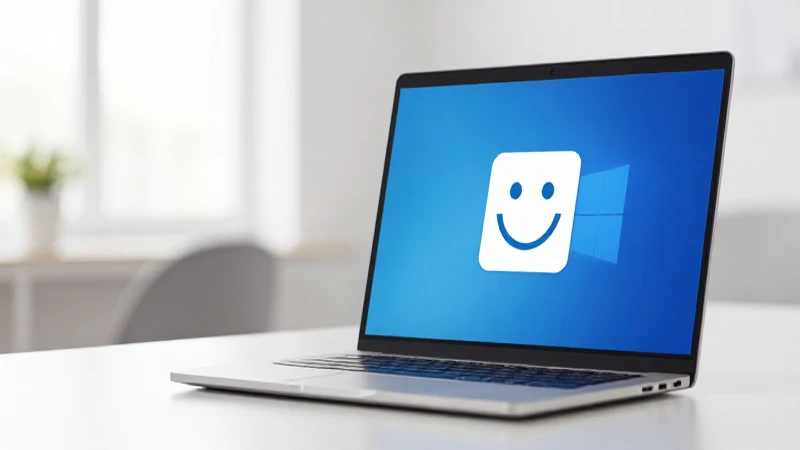 Pantalla borrosa con logo y luz suave