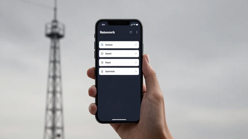 La Guía Completa sobre APN España Lebara para Usuarios 4 Smartphone muestra configuración con torre celular