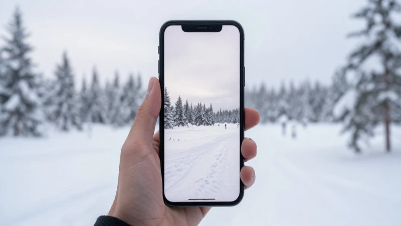 APN Finland DNA APN Settings for Android Devices 4 Smartphone Android, paisaje nevado finlandés, luz suave