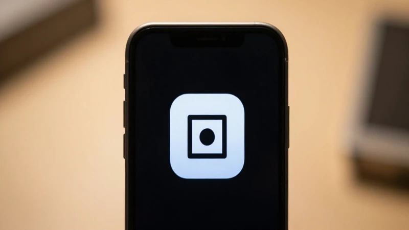 Primer plano de iPhone con iluminación cálida