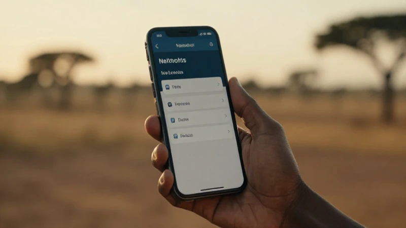 Todo lo que necesitas saber sobre APN FR Burundi Lumitel 6 Teléfono móvil muestra ajustes al atardecer africano