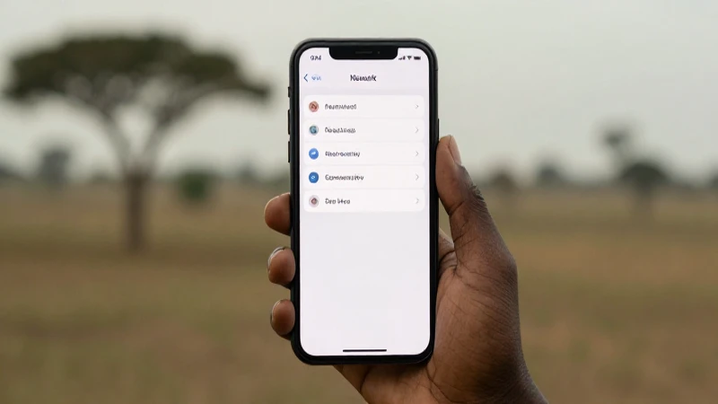 Todo lo que necesitas saber sobre APN FR Burundi Lumitel 5 Teléfono muestra redes, paisaje africano difuso