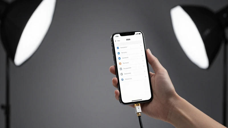 Configuración de red visible con fibra óptica