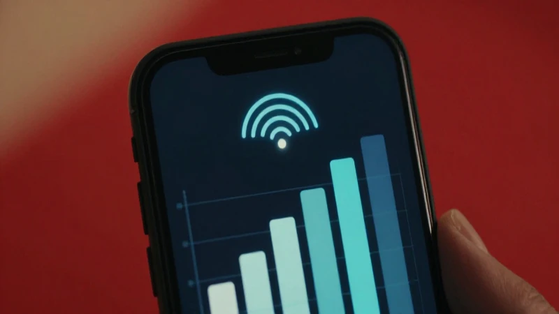 Smartphone con señal débil e iluminación cinematográfica
