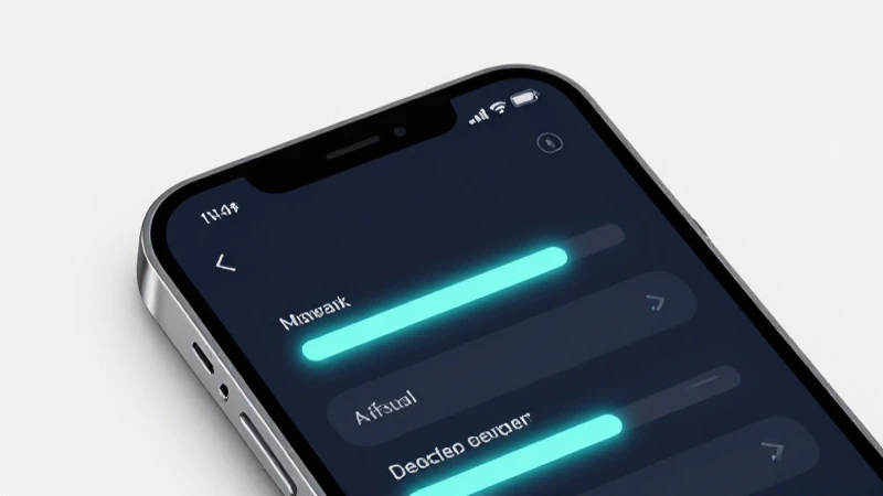Pantalla móvil muestra señal fuerte y moderna