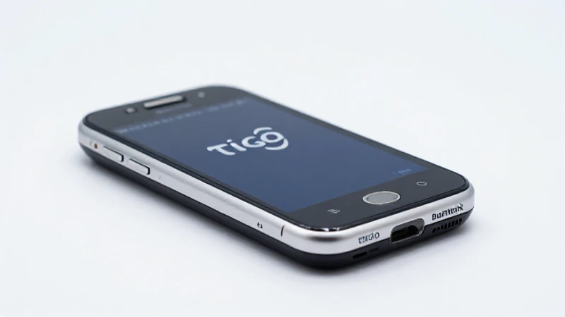 Foto de estudio: Blackberry en red Tigo