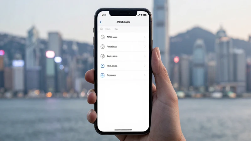 Configuración de red y conexión en Hong Kong