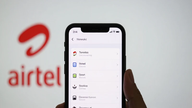 Complete Guide to APN India Airtel Automatic Internet Settings 5 Pantalla de ajustes con fondo suave