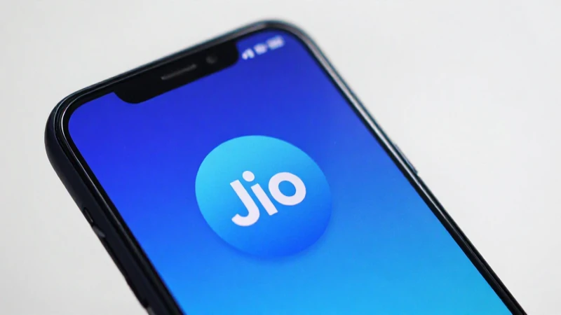 Smartphone vibrante en foco suave