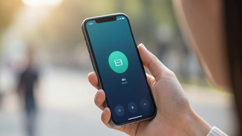 Smartphone rápido con fondo desenfocado cinematográfico