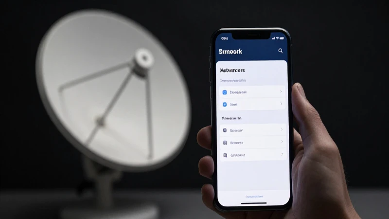 Teléfono mostrando redes con plató cinematográfico