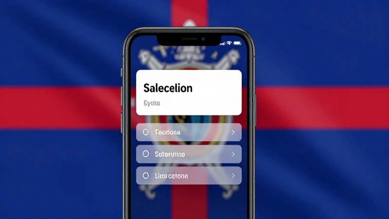 Smartphone con ajustes, bandera de Isla de Man