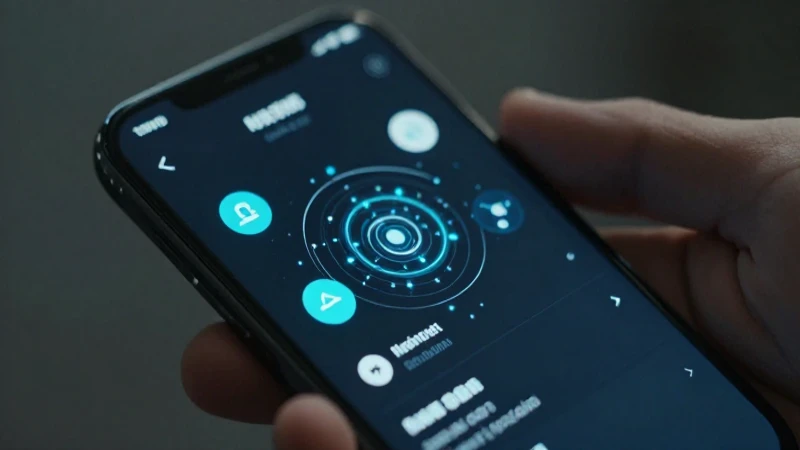 Smartphone muestra conexión con iluminación cinematográfica