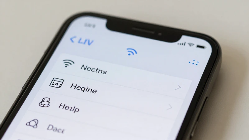 Configuración de APN para Poste Mobile en Italia: Guía Completa 4 Smartphone mostrando ajustes con foco nítido