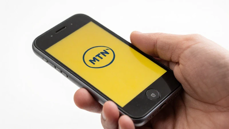 Celular con señal MTN en estudio