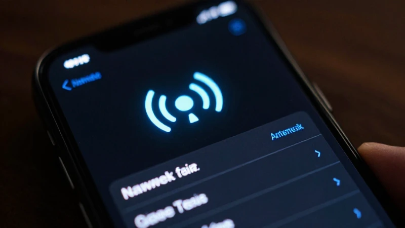 Todo sobre las configuraciones de APN de Rakuten Mobile JP 4 Señal celular brillante en pantalla de móvil