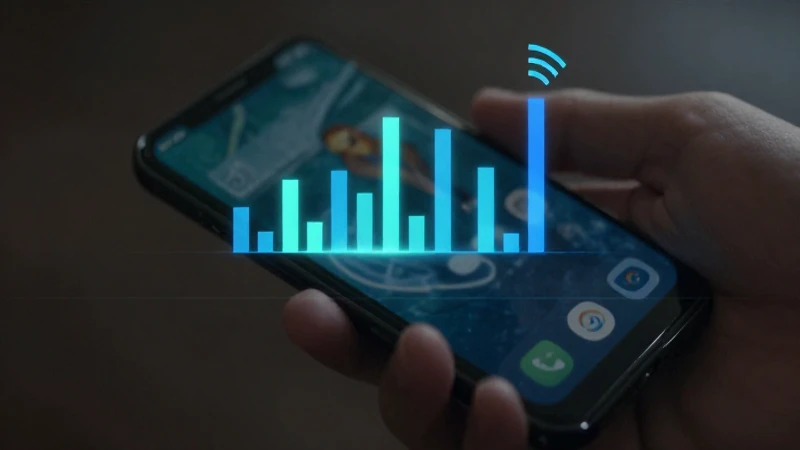 Teléfono Android con luz suave cinematográfica