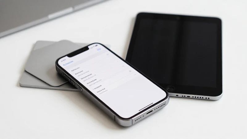 Teléfono inteligente y iPad sobre mesa