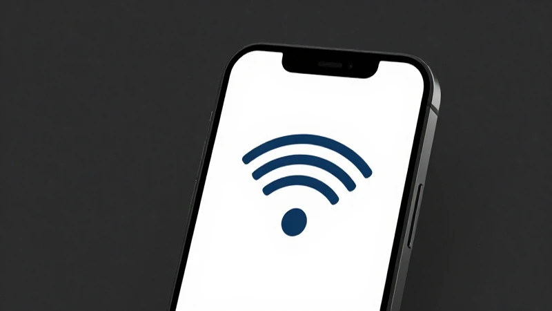 Smartphone muestra señal y conexión móvil