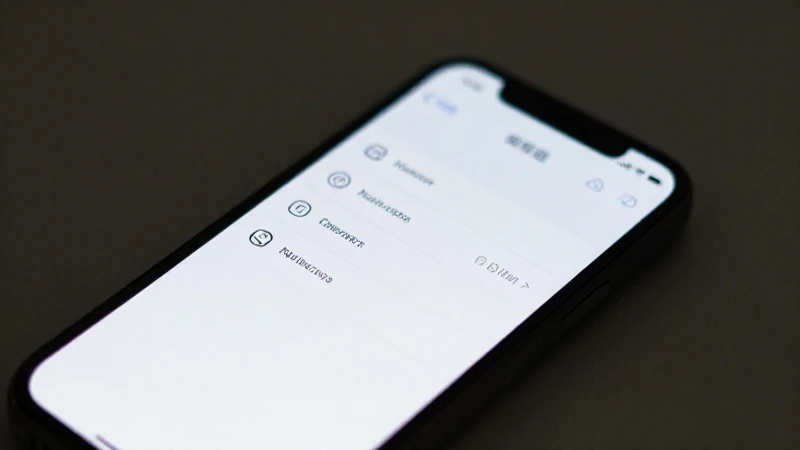 Smartphone mostrando ajustes de red suavemente iluminado