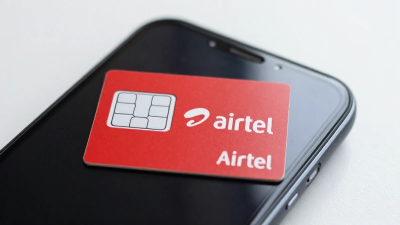 Teléfono móvil con tarjeta SIM Airtel