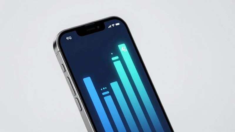 Smartphone muestra señal 4G nítida