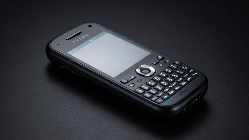 Comprehensive Guide to APN Malaysia Celcom Settings for BlackBerry Devices 4 Teléfono negro con señal azul y luz suave