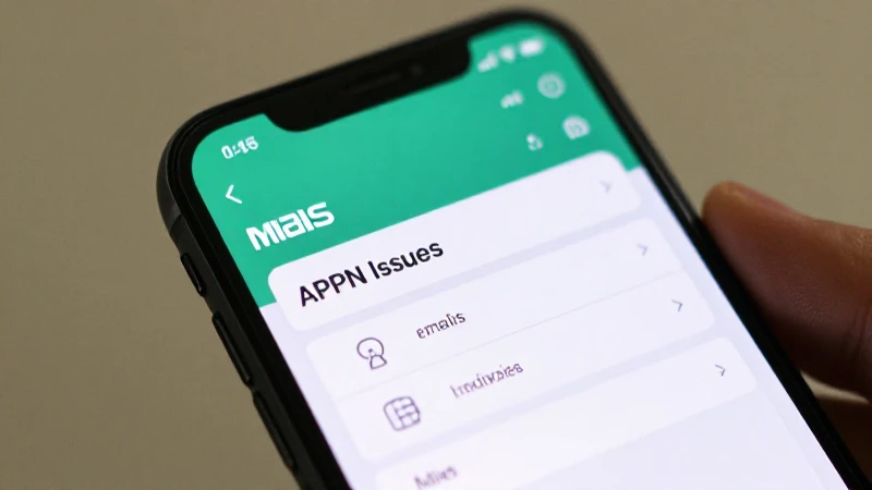 Soluciona problemas de configuración APN móvil