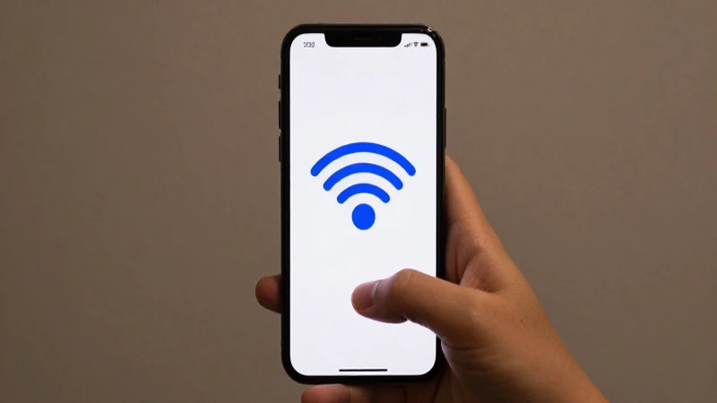 Un iPhone iluminado con poca profundidad de campo