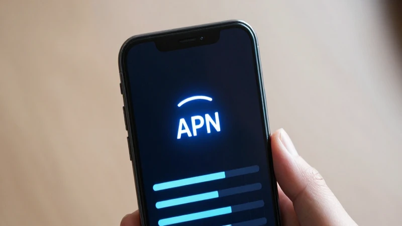 Teléfono conectado con icono azul resplandeciente