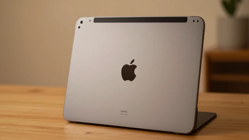 Fotografía moderna de producto con iPad iluminado