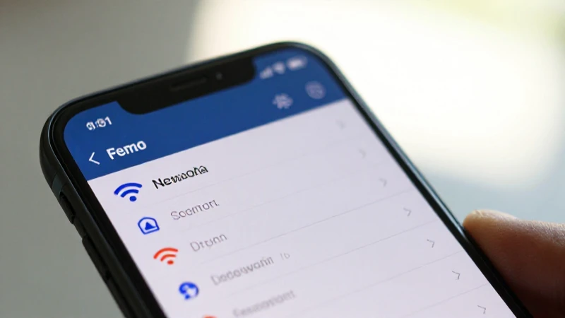 Smartphone muestra señales de datos móviles claras
