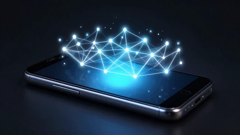 Pantalla brillante con red iluminada dramáticamente