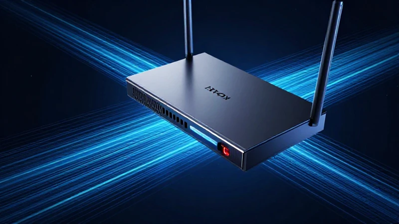 Router moderno con datos dinámicos e impacto visual