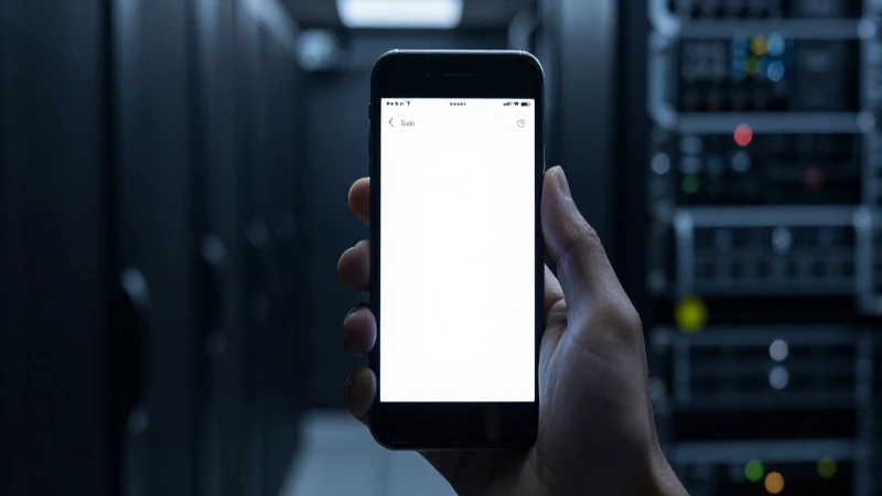 Teléfono muestra señal con fondo difuminado