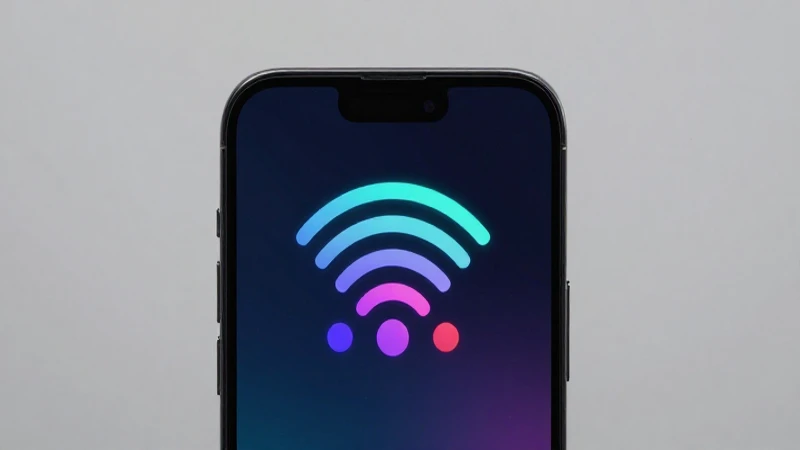 Smartphone Android con señal fuerte e iluminación suave
