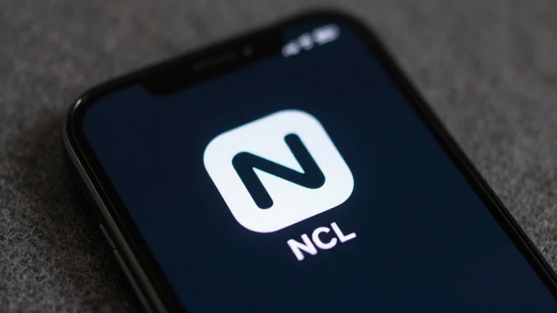 Smartphone Android con luz suave y NCell