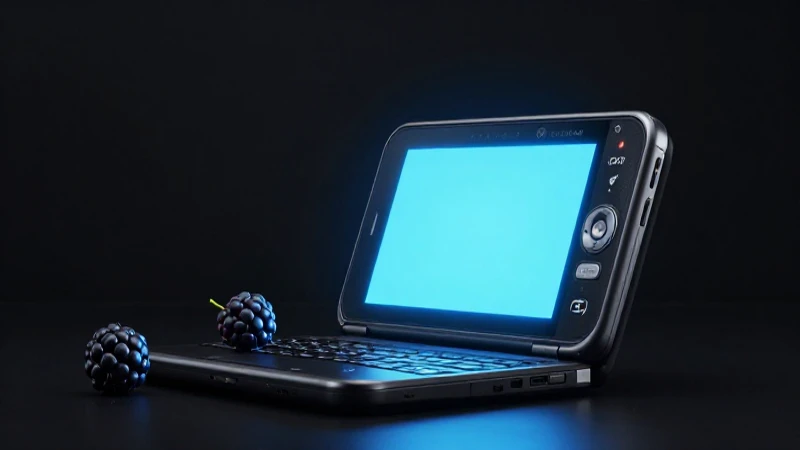 Pantalla brillante, Blackberry bajo iluminación cinematográfica