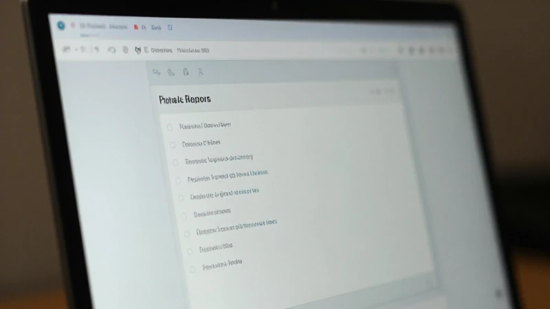 Configuración de red visible en pantalla