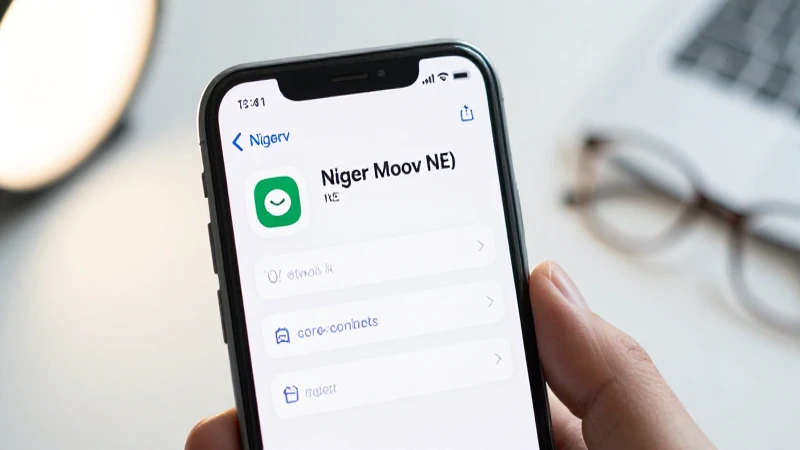Guía Completa de Configuración de APN para Niger Moov NE 4 Teléfono muestra ajustes con red Nigeriana