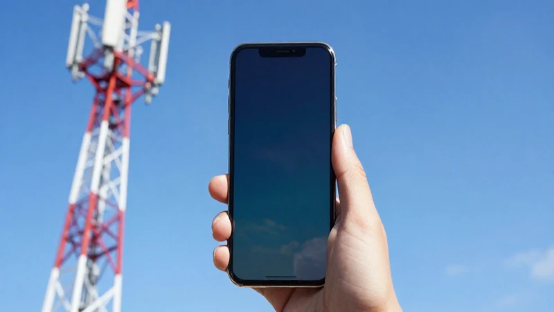 Primer plano vibrante del iPhone soleado